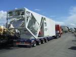 Mischanlage auf dem Weg nach Russland